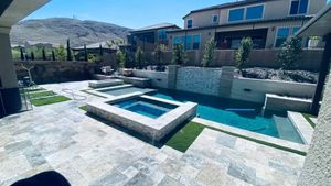 Our Commercial Patios, Pool Decks Pressure Washing service will rejuvenate your outdoor spaces by efficiently removing dirt, grime, and stains to restore their beauty and ensure a cleaner environment. for Patriot Power Washing in Sunrise Manor, NV