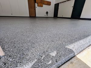 Enhance your home's durability with our epoxy flooring and polyaspartic coatings. These solutions provide robust protection for concrete surfaces, while our roof seal ensures lasting defense against environmental elements. for Custom Concrete Enterprises in Springfield, IL