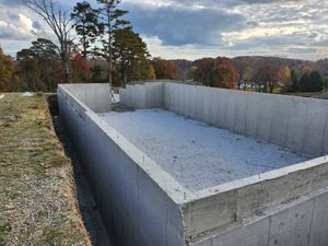 Our Basements footers service ensures stable and durable foundations for your basement, providing structural support and preventing potential issues such as settling or shifting over time. for Hellards Excavation and Concrete Services LLC in Mount Vernon, KY