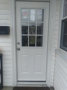 Enhance your home's exterior with our professional door installations, seamlessly integrating with any deck & patio installation project. Our skilled team ensures functional, stylish entrances that elevate curb appeal and security. for Rakes Remodeling LLC in Holbrook, MA