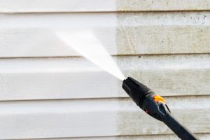 Our pressure washing service revitalizes your home's exterior by effectively removing dirt, grime, and mold from surfaces such as driveways, decks, and siding, enhancing curb appeal with a fresh and clean look. for Johnson Gutter Cleaning and Construction  in Southern Pines, NC