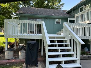 We offer deck painting and staining services to protect exterior wood surfaces from the elements. Our experienced professionals will bring your deck back to life! for Stone Painting in Kansas City, MO