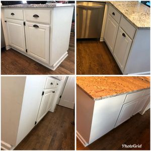 We offer Kitchen and Cabinet refinishing services to give your cabinets a brand new look without the cost of replacement. Our process is simple - we will sand down your cabinets to remove any scratches or blemishes, then apply a coat of paint or stain to give them a fresh new look. for Prestige Milwaukee in Milwaukee, WI