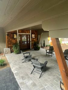 Our Deck & Patio Construction service offers homeowners the opportunity to enhance their outdoor living space with expertly designed and built decks and patios. for Rush Construction LLC in Boone, NC