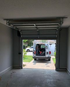 Our Motorized Screens Installations service offers homeowners the convenience of easily installing and operating motorized screens for their garage doors, enhancing privacy and protection. for Coastline Garage Door, LLC in Palm Coast, FL