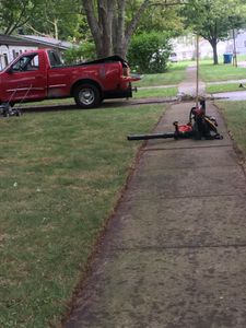 We offer a Lawn Care service that is designed to keep your lawn healthy and looking great all year round. Our service includes mowing, edging, trimming, and blowing of the debris. for All 4 One Services in Kalamazoo, MI