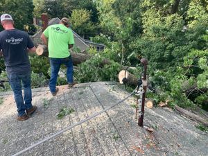 Our Gutter Clean Out service provides homeowners with a thorough cleaning and removal of debris from their gutters to maintain proper function and prevent potential water damage. for 5150 Mowing Services in Springfield, MO