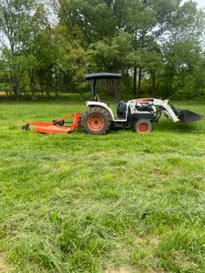 Our Bush Hogging service offers professional clearing of overgrown brush and vegetation on your property, ensuring a well-maintained and aesthetically pleasing outdoor space. for Southern Land Solutions Forestry Mulching, LLC in Cleveland, NC