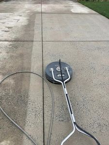 We offer professional concrete cleaning services to homeowners, using pressure and soft washing techniques for a deep clean of your home's exterior surfaces. for Flemings Pressure Washing LLC in Gibsonville, North Carolina