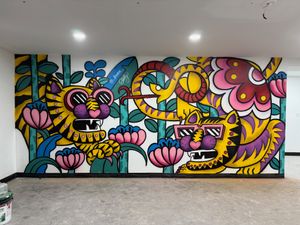 Transform your space with our Bedroom Painting service, featuring fun painted designs that bring personality and style to your home. experience vibrant, customized art that's perfect for any bedroom ambiance. for Anaeme in New York, NY