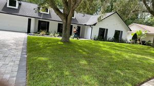 Our mowing service ensures a perfectly manicured lawn, enhancing your home's curb appeal. We offer reliable scheduling and precise care, providing a lush, healthy landscape for you to enjoy year-round. for King Kutz Landscaping in Apopka, FL