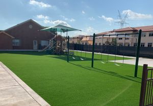 Our Playground Installations service specializes in creating safe and enjoyable play areas for children by installing high-quality, durable equipment in your outdoor space. for Texas Freedom Turf Co. in Dallas, TX