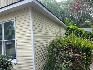 Home softwash is our tailored, licensed and knowledgeable exterior softwashing service for residential homes. We use the latest technologies and equipment to clean your home's exterior while protecting your landscaping and property. for BullCreek Pro Wash LLC in Claxton, GA