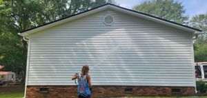 Our Home Softwash service is a gentle and effective solution for removing dirt, stains, mold, and algae from the exterior of your home without causing any damage. for All American Pressure Washing in Easley, SC