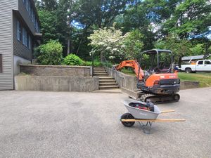 Our Residential & Commercial Excavation service expertly handles site preparation, foundation digging, and land clearing with precision and care to ensure a seamless start for your construction project. for Apex Landcare in Salisbury, MA