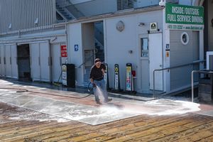 Our Exterior Industrial Cleaning service offers thorough and specialized cleaning solutions for business owners seeking to maintain the cleanliness and appearance of their outdoor industrial spaces. for Choice Home + Commercial Services in Houston, TX