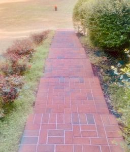 Our Hardscape Cleaning service is a unique pressure washing and soft washing approach that safely cleans hardscapes such as driveways, patios, sidewalks, and pool decks. Our experienced professionals use the latest equipment and techniques to remove dirt, stains, mildew, and algae from your hardscape surfaces. for Pressure Pros Washing in Atlanta, GA