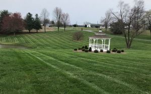 Our professional mowing service ensures that your lawn is expertly maintained and looking its best, giving you a picturesque outdoor space to relax and enjoy. for Lamb's Lawn Service & Landscaping in Floyds Knobs, IN