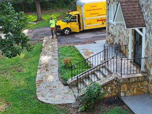 Our Hardscape Cleaning service effectively removes dirt, grime, and stains from your outdoor surfaces, restoring them to their original beauty and enhancing the overall curb appeal of your property. for DJ Carr Enterprise LLC in McDonough, GA