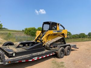 Our Brushogging service efficiently clears overgrown vegetation, improving the appearance and safety of your property without damaging the surrounding concrete structures. for Doncrete LLC in Medina, OH