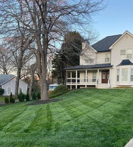 Our Cold Season Aeration & Seeding service helps rejuvenate your lawn during the winter months by promoting airflow and introducing new seeds for a healthier and greener turf. for Earth First Turf, LLC in Woodstock, GA