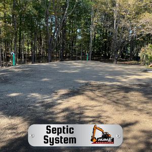 Our expert septic system installation service ensures efficient waste management for your home, using quality materials and precise techniques to install a reliable, long-lasting system tailored to your property’s needs. for Hume Excavation in North Hampton, NH