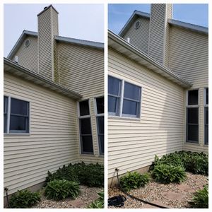 When it comes to your home it is critical that you not only wash it but also ensure a safe technique when doing so. Our softwash will remove grime without risking damage. for Marten Pressure Washing in Litchfield, IL