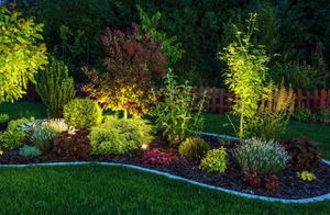 We offer professional landscape lighting services to create a stunning outdoor ambiance for your home. Our lights add beauty, security and safety to your property. for Advanced Irrigation Services LLC in Moyock, NC