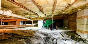 Ensure your home's foundation stays strong with our Crawl Space Maintenance service. We expertly manage moisture, improve air quality, and prevent structural issues for a safer and healthier living environment. for 56 West Construction in Placerville, CA