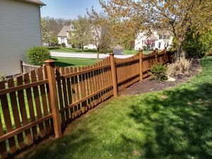 Our Fence Washing service utilizes high-pressure washing techniques to effectively remove dirt, grime, and stains from your fences, restoring their original appearance and enhancing the overall curb appeal of your property. for The Deck Hand in Parkesburg, PA