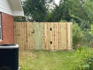 Our professional team offers expert fence installation services, tailored to your property needs and style preferences. Enhance your home's security and privacy with durable fencing options that add value to your property. for Falcon Fence Co. in Longville, LA