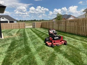 Our Landscaping service goes beyond regular lawn mowing, providing homeowners with comprehensive solutions for maintaining and enhancing their outdoor spaces, including planting, mulching, hardscaping elements, and more. for 5150 Mowing Services in Springfield, MO
