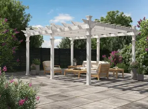 Enhance your outdoor living experience with our custom pergolas, designed to provide stylish shade and elegance. Our expert team ensures seamless integration into your landscape for beauty and functionality. for All Green Landscapes in Phoenix, AZ