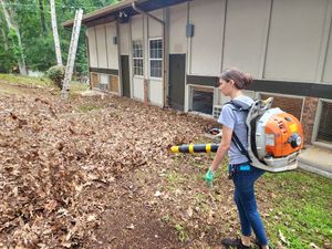 Our Fall Clean Up service helps homeowners prepare their yard for colder months by removing leaves and debris to maintain a tidy and healthy landscape. Contact us for professional assistance today! for Vivid Color Landscapes, LLC in Woodstock, GA