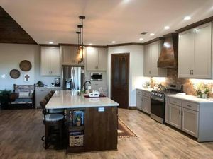 Our Kitchen Renovation service offers homeowners the opportunity to transform their outdated kitchen into a modern and functional space with our expert construction and remodeling expertise. for D L Construction  in Ballinger, TX