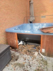 Our Hot Tub & Swing Set Removal service efficiently and safely removes unwanted hot tubs and swing sets from your property, saving you time and hassle. for Matt's Haul it All, LLC in Williamson County, TN