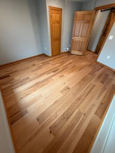Restore the beauty of your hardwood floors with our refinishing service, removing scratches, dullness, and wear while enhancing durability, color, and shine for a refreshed look homeowners love. for Ellis Custom Floors in Stanberry, MO