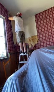 Our Wallpaper Removal service efficiently removes old wallpaper for walls, ensuring a clean surface ready for new paint. Trust our expertise to revitalize and refresh your home’s interiors. for Roll With It! in Corona, CA