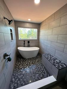 Transform your bathroom into a modern, functional space with our expert renovation services. We customize designs to fit your style and budget, ensuring quality craftsmanship and exceptional customer satisfaction every step of the way. for G.S. Home Solutions in Bedford County, VA