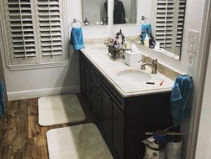 Our Bathroom Renovation service offers homeowners the opportunity to transform their outdated bathrooms into modern, functional spaces that meet their specific needs and design preferences. for Vista Hills Construction  in Selma, TX