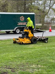 Our Lawn Aeration service includes the process of creating small holes in your lawn to allow air, water, and nutrients to reach the grass roots, promoting a healthier and more vibrant lawn. for Firescape LLC in Lake Geneva, WI