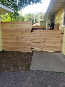 Our Gate Installation and Repair service ensures that homeowners can have secure and functional gates, enhancing the overall safety and convenience of their properties. for 321 Fence Inc. in Fairbault, MN