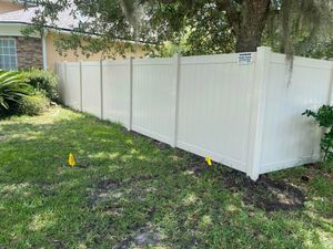 We are a full-service fencing company that specializes in vinyl fence installation. We have a wide selection of vinyl fences to choose from, and we install them quickly and efficiently. for Madden Fencing Inc. in St. Johns, Florida