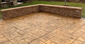 Our Stamped Concrete Installation service enhances your home's aesthetic with durable, custom-designed patterns and textures, providing a high-quality finish that combines beauty and functionality for patios, driveways, or walkways. for Southern Oak Concrete and Construction LLC in McDonough, GA