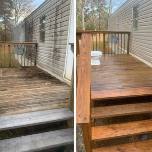 Make your deck and patios look brand new after the winter weather. It will really make your backyard pop! for JB Applewhite's Pressure Washing in Anderson, SC