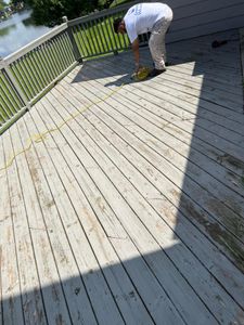 Our deck staining and refinishing service can restore your deck to its former glory. We'll remove any old paint or sealant, and then apply a new coat that will protect your deck from the elements. for Boy’s Painting & more LLC in  Mundelein Home Crest, IL