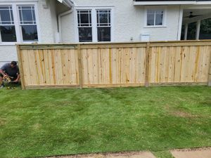 Our Fence staining and painting service offers homeowners the opportunity to protect and enhance the appearance of their fences, ensuring long-lasting durability and aesthetic appeal. for Moores Fencing in Columbus, GA
