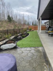 Our professional mowing service ensures your lawn remains well-maintained and visually appealing, providing an expert touch to enhance your overall landscape. for Juan Esteban Landscape service LLC  in Bonney Lake, WA