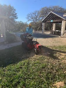 Our Stump Removal service safely and efficiently eliminates tree stumps from your property, ensuring a clean and aesthetically pleasing landscape for homeowners like you. for Braun Tree Service  in Floresville, Texas