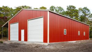 We offer steel building services for a variety of needs, from residential garages to commercial warehouses. Our experienced team offers quality construction and reliable service. for Hogue Construction in Lubbock, Texas